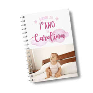Agenda 1º Ano Bebé Menina – modelo 2 Agendas
