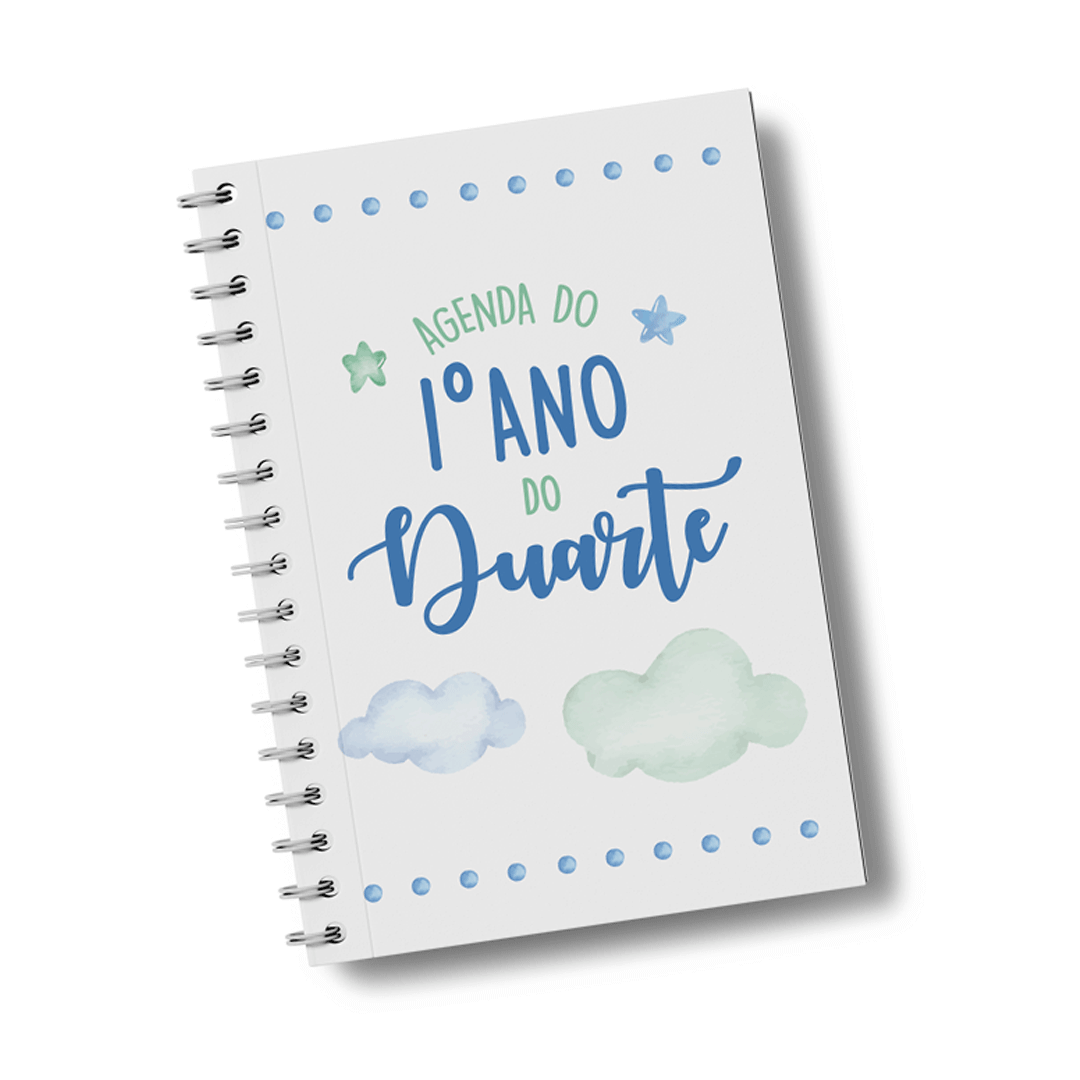 Agenda 1º Ano Bebé Menino – modelo 1 3 Agenda 1º Ano Bebé Menino – modelo 1 Agendas 3