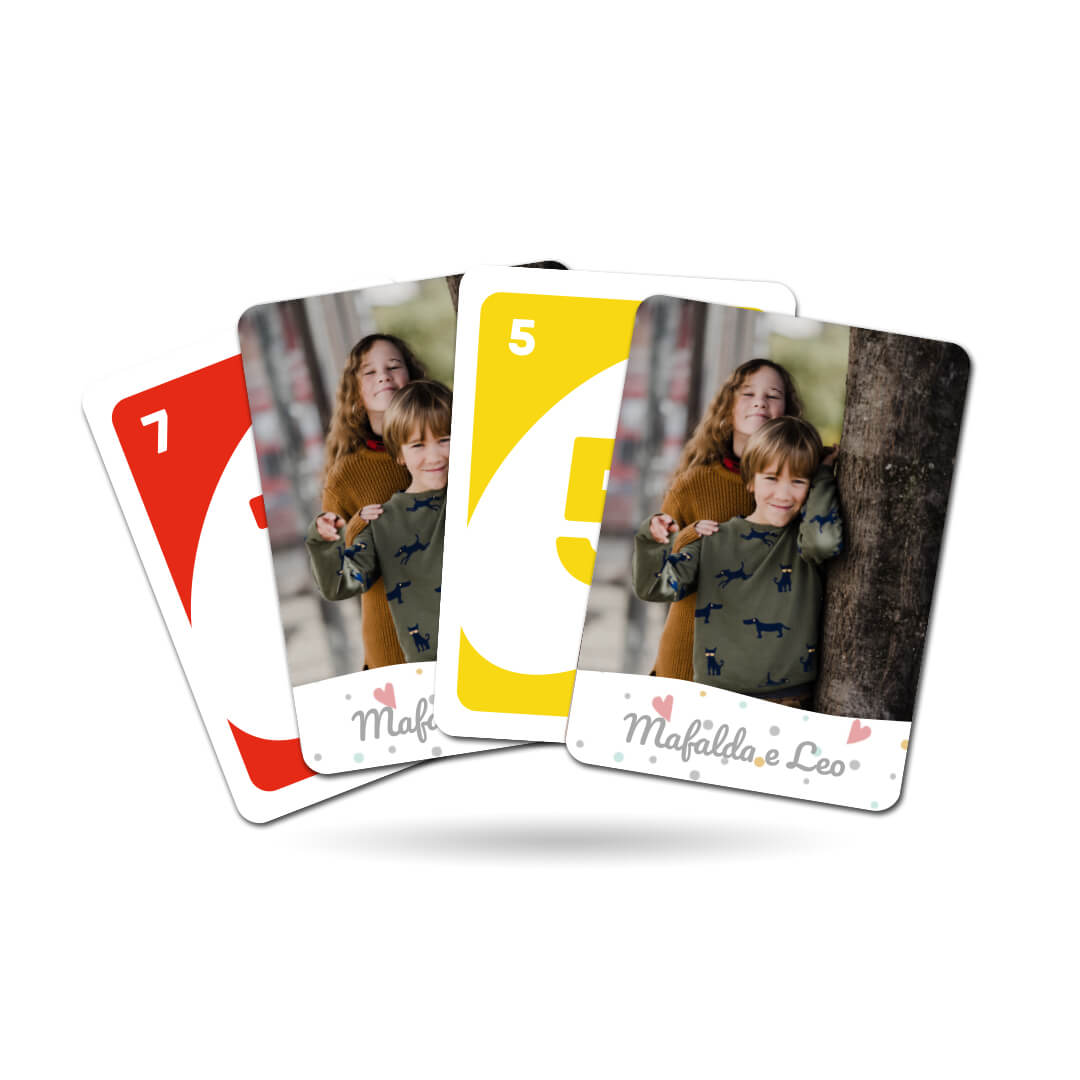 Jogo de Cartas UNO personalizado - Gráfica Viva - Imprimir online