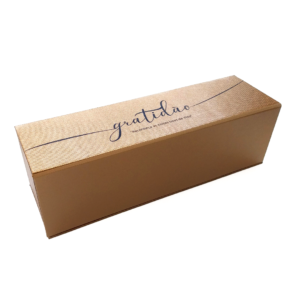 Caixa para Garrafa de Vinho GOLD Embalagens