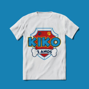 T-Shirt Criança PPata Aniversários de criança
