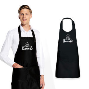 Avental Chef + Avental Mini Chef Presentes para Filhos