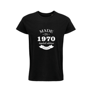 T-shirt Homem Made In Aniversários de adultos