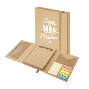 Conjunto Etiquetas Adesivas Super Mãe Blocos de Notas