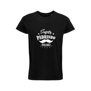 T-shirt personalizada Super Padrinho Para ocasiões especiais